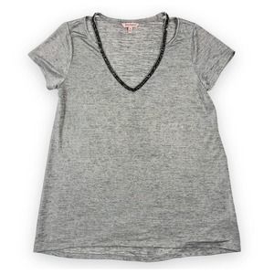 Juicy Couture Embellished Neck Shirt